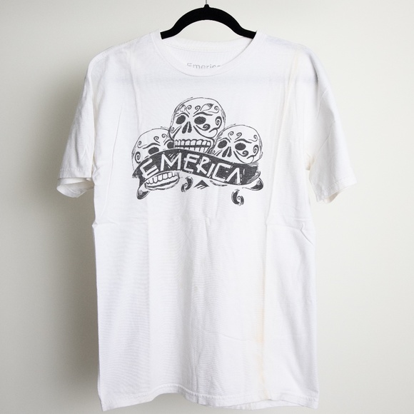 Emerica Skull Skateboard Tee - Picture 1 of 1